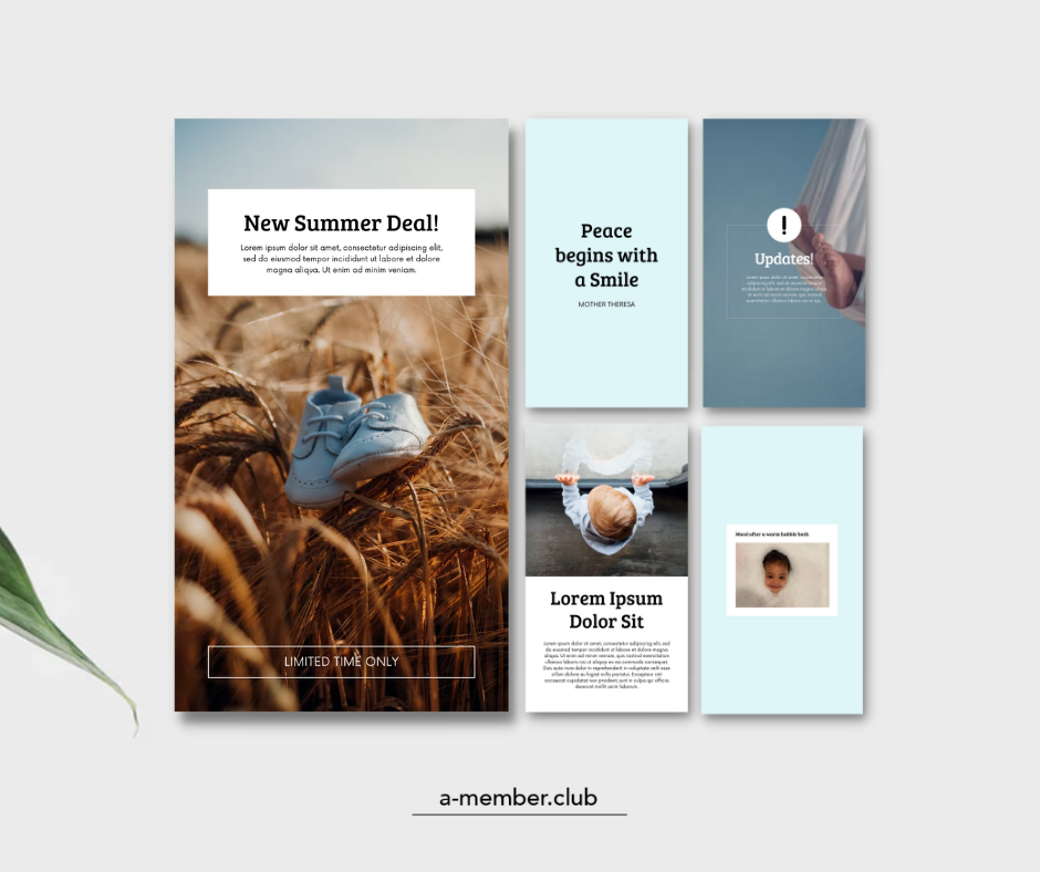 Thumbnail: Baby Social Media Story Template
