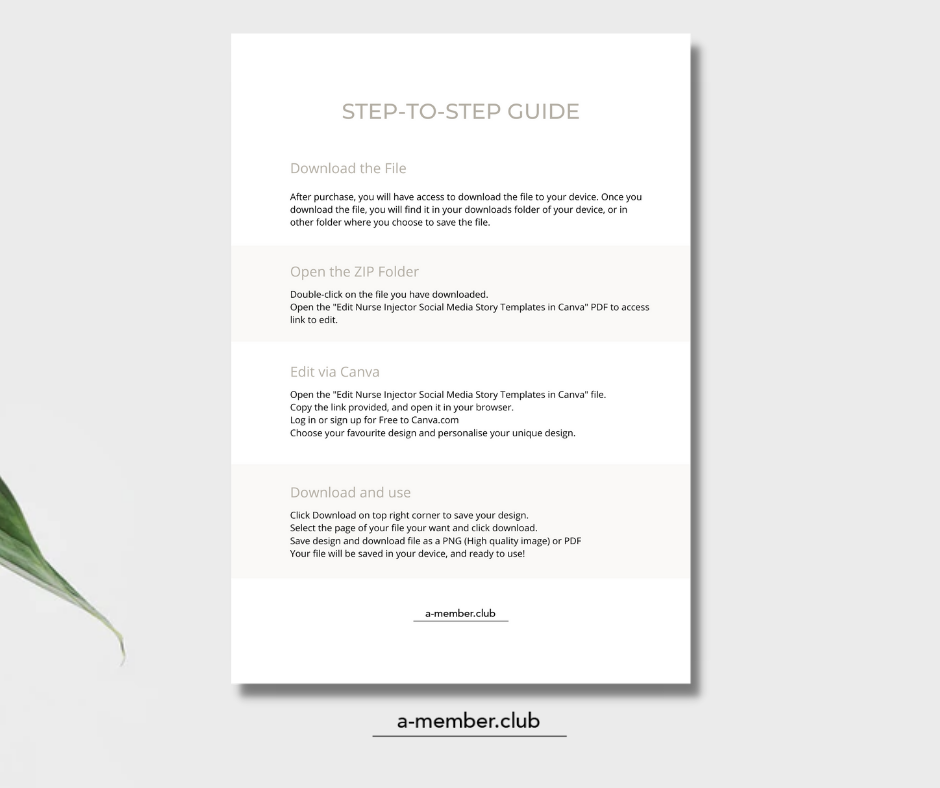 Thumbnail: Nurse Injector Social Media Story Templates