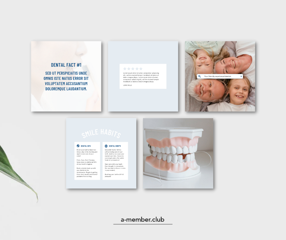 Thumbnail: Dental Clinic Social Media Templates