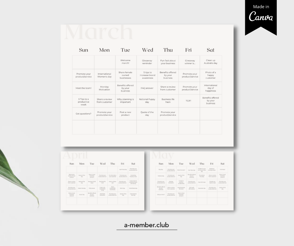 Thumbnail: 365 Content Calendar