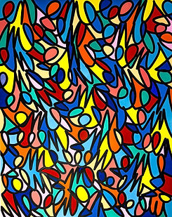« Ensemble III » Acrylique sur toile 162x130 cm.jpeg