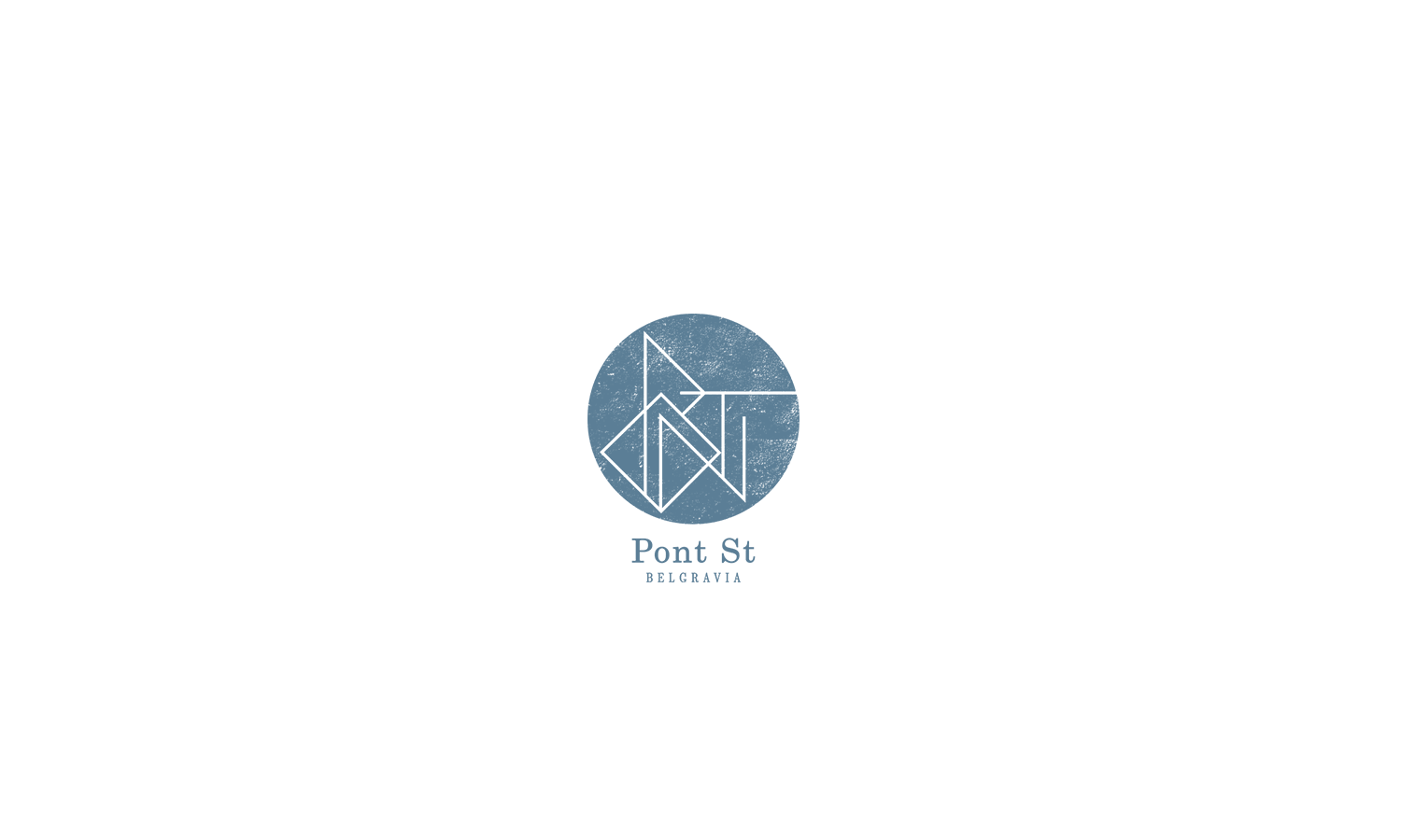 Pont St Restaurant Branding 