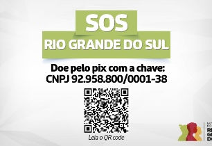 Governo cria chave PIX de conta oficial para receber doações às vítimas das enchentes
