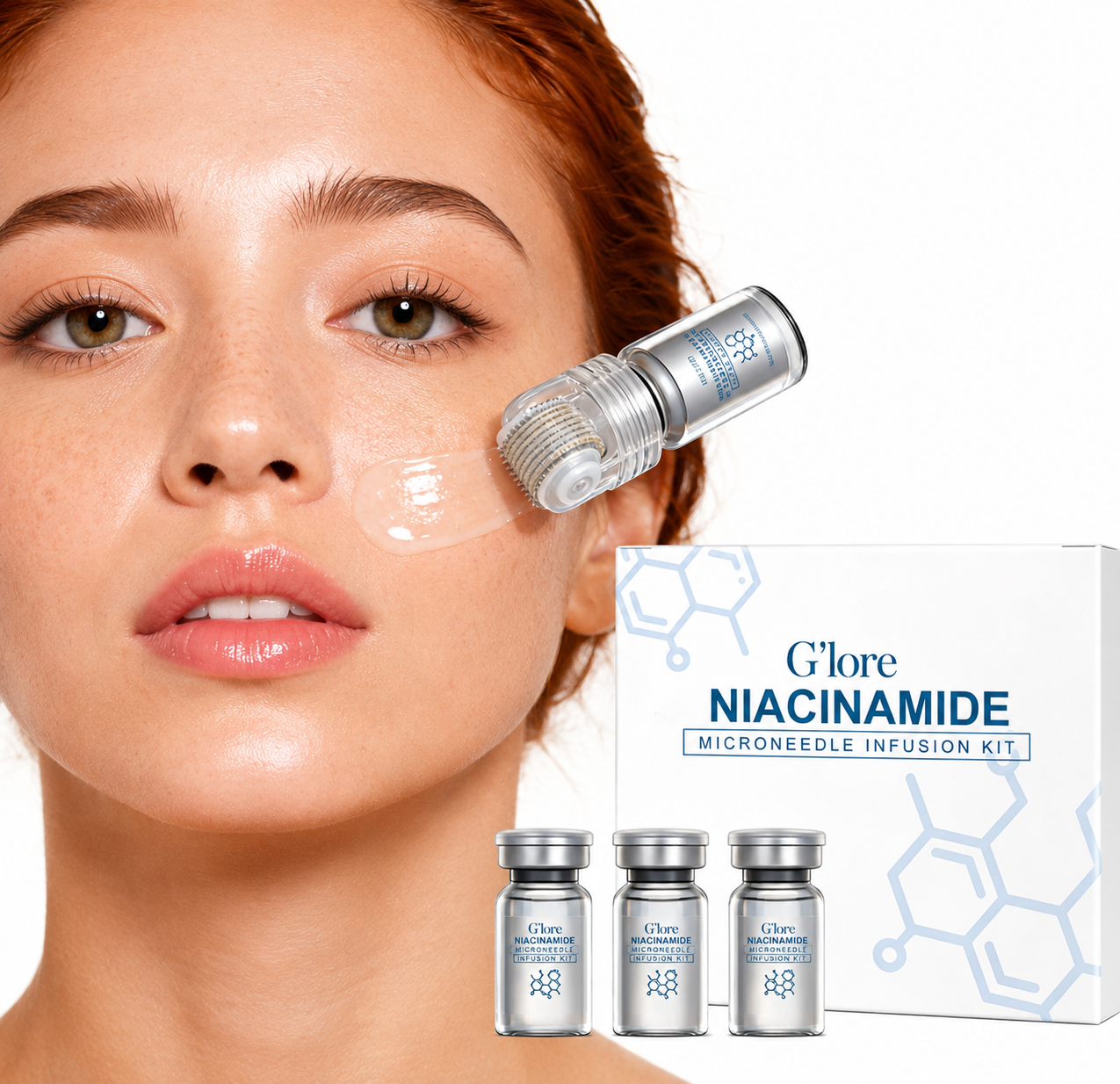 G'lore Niacinamide Microneedle Infusion Kit