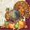 Thumbnail: Creative Converting Traditional Turkey, 7 Inch Round Paper Plates, Box of 96