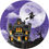 Thumbnail: Creative Converting Haunted Mansion, 7 Inch Round Paper Plates, Box of 96