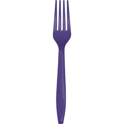 Thumbnail: Creative Converting Premium Plastic Forks, 24 Per Package