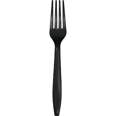 Thumbnail: Creative Converting Premium Plastic Forks, 24 Per Package