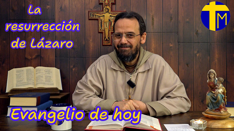 Evangelio de hoy Domingo 22 marzo 2026. La resurrección de Lázaro (Jn 11,1-45)