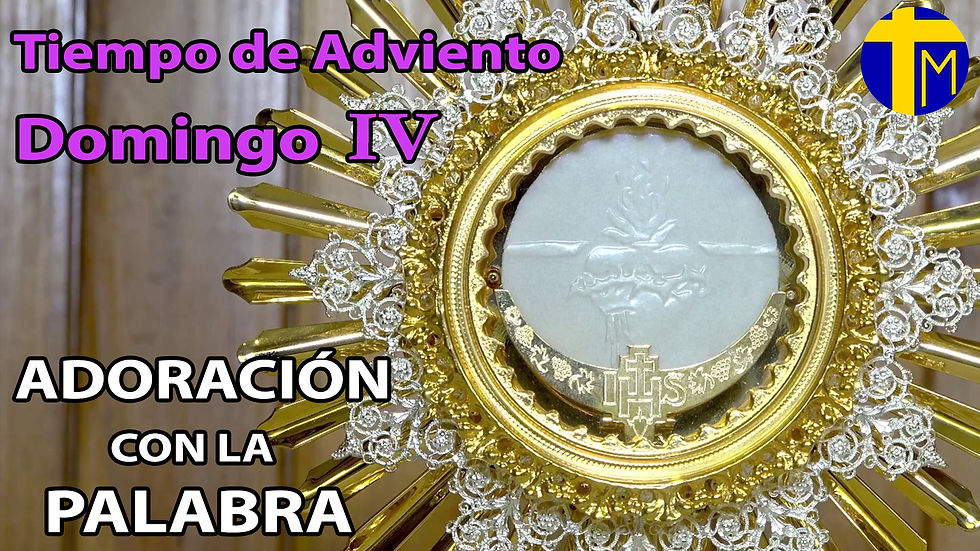 Oración de la mañana. Adoración con la Palabra. Domingo 4 de Adviento. Año A.