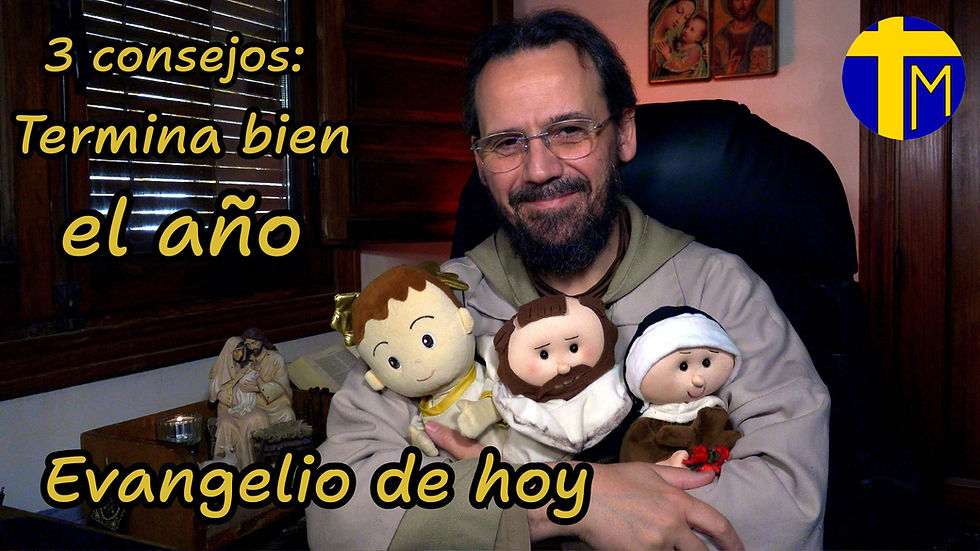 Evangelio de hoy miércoles 31 diciembre 2025. 3 consejos para terminar bien el año (Jn 1,1-18)