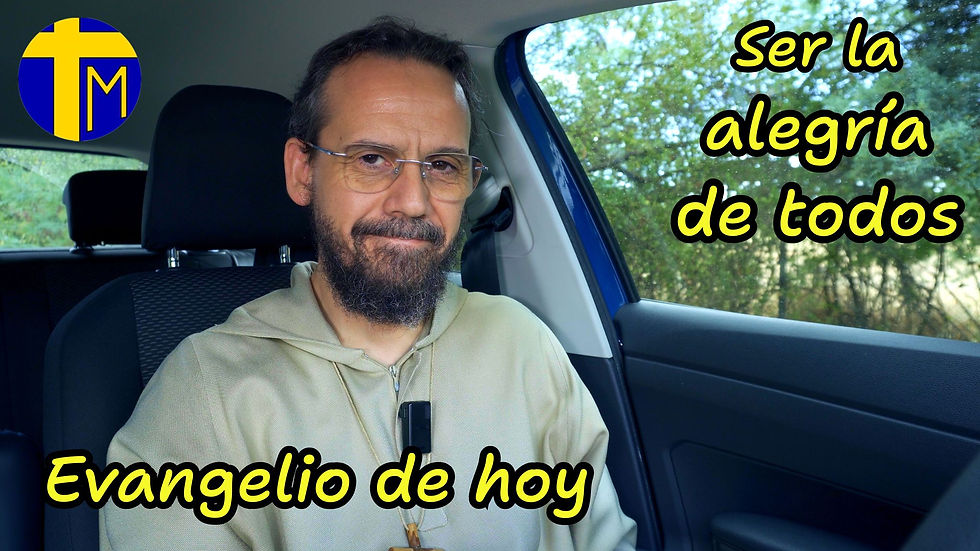 Evangelio de hoy jueves 16 julio 2026. Ser la alegría de todos (Mt 11,28-30)