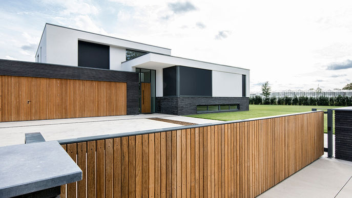 Architectuurfotografie Exterieur voor Architecten - projectfotografie van woonhuis