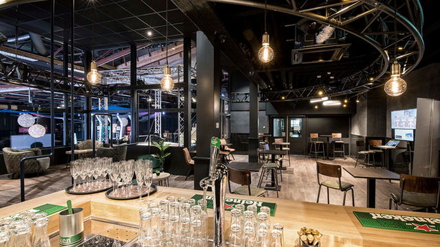 Interieurfotografie van het E sportscafe van H20 in Purmerend