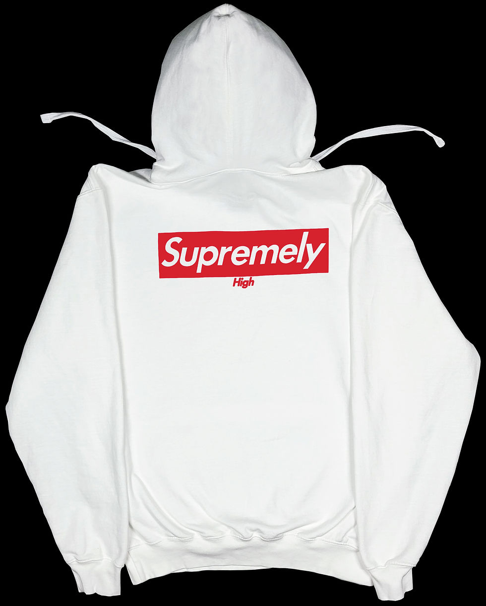 The White Supremely High Hoodie
