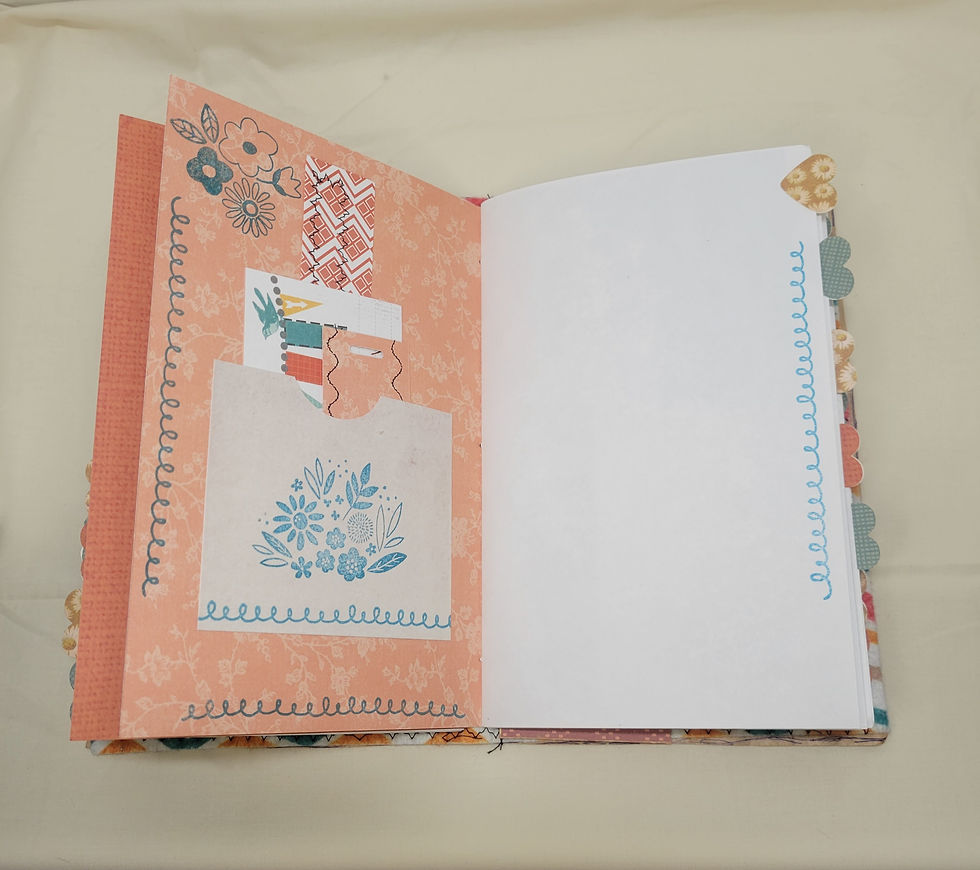 Thumbnail: Journal Gift Set Heart Tab Sunflower
