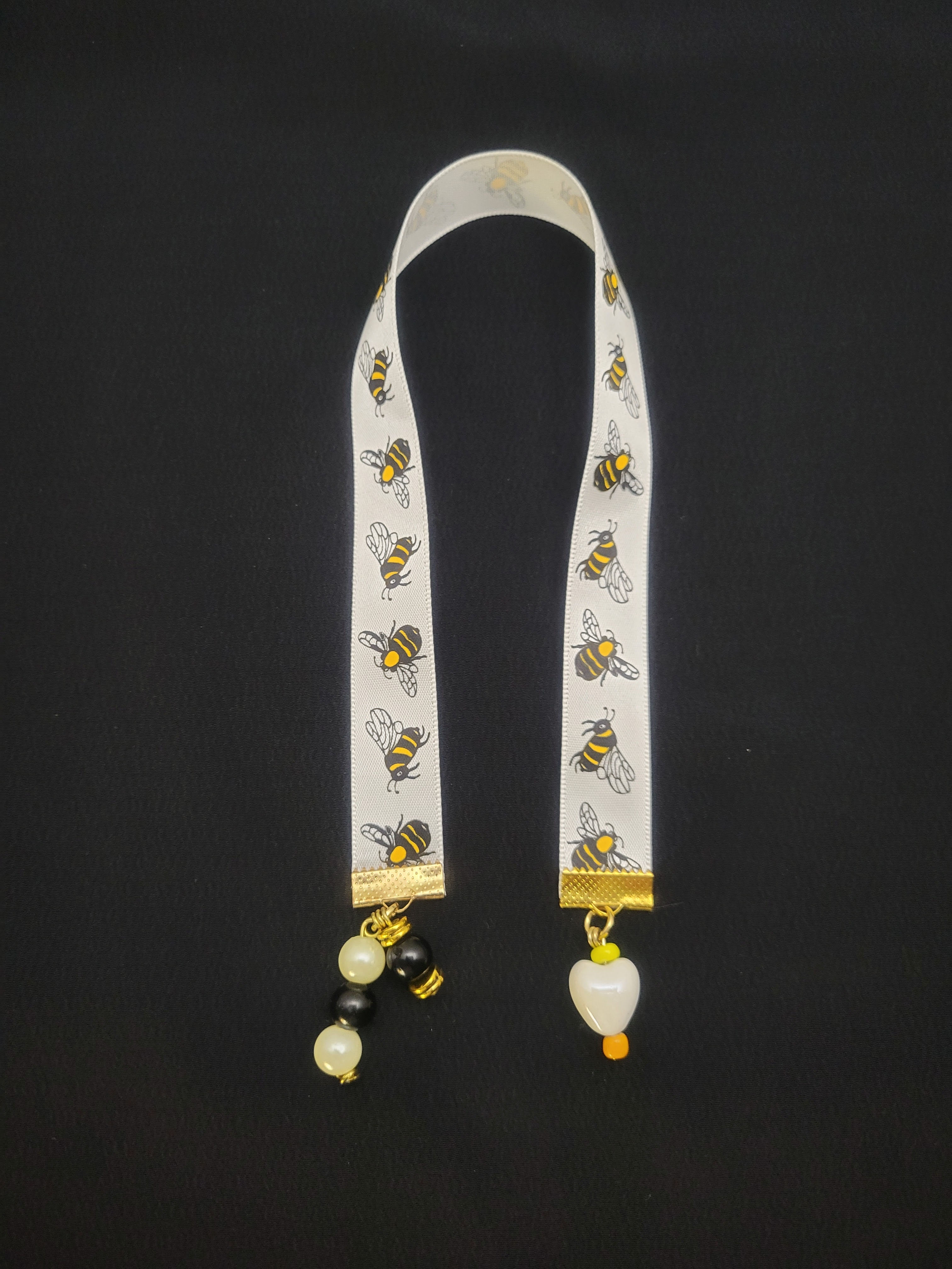Gold Bees bookmark