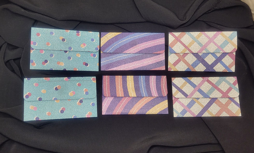 Gift Card Holder Birthday Sparkle