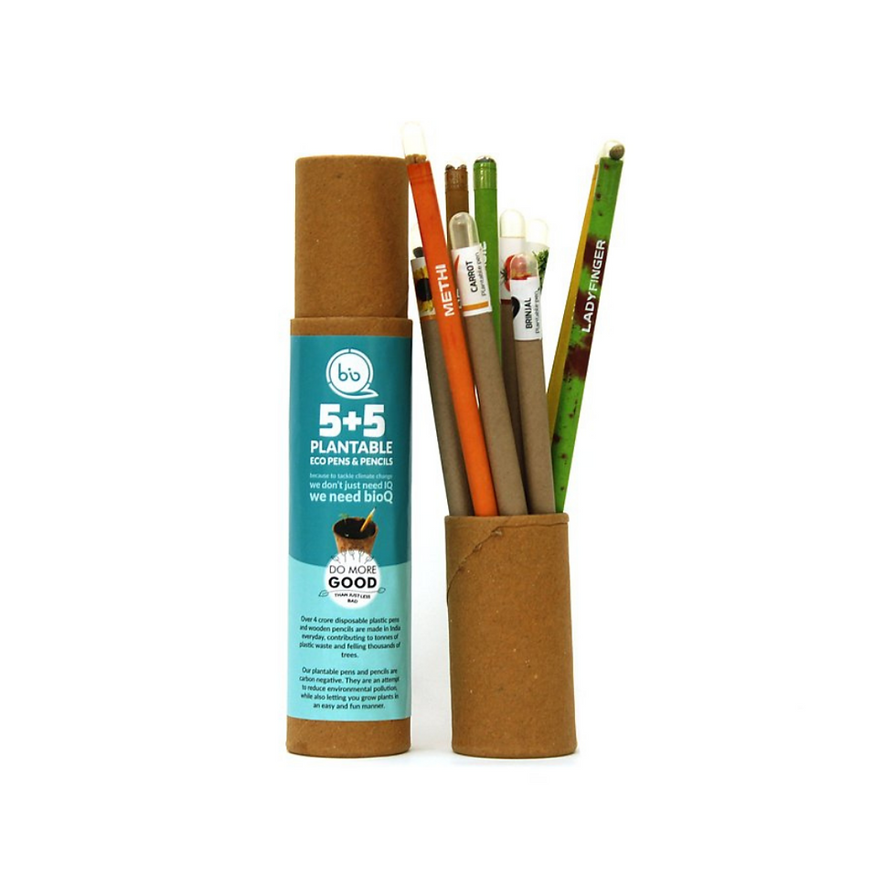 Combo Set (5 Seed Pencil+5 Eco Seed Pen)
