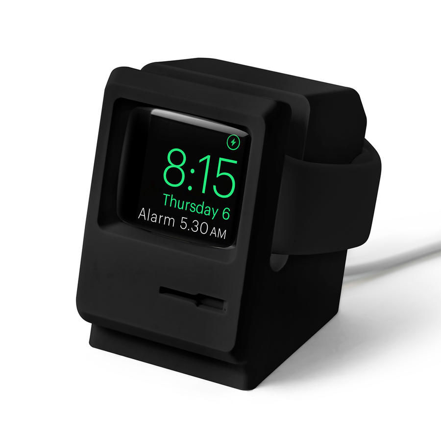 RetrO PC- Apple Watch Stand (Black)