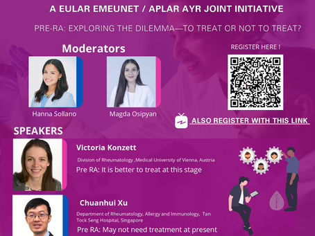 Pre-RA: Exploring the Dilemma - To Treat or Not to Treat?