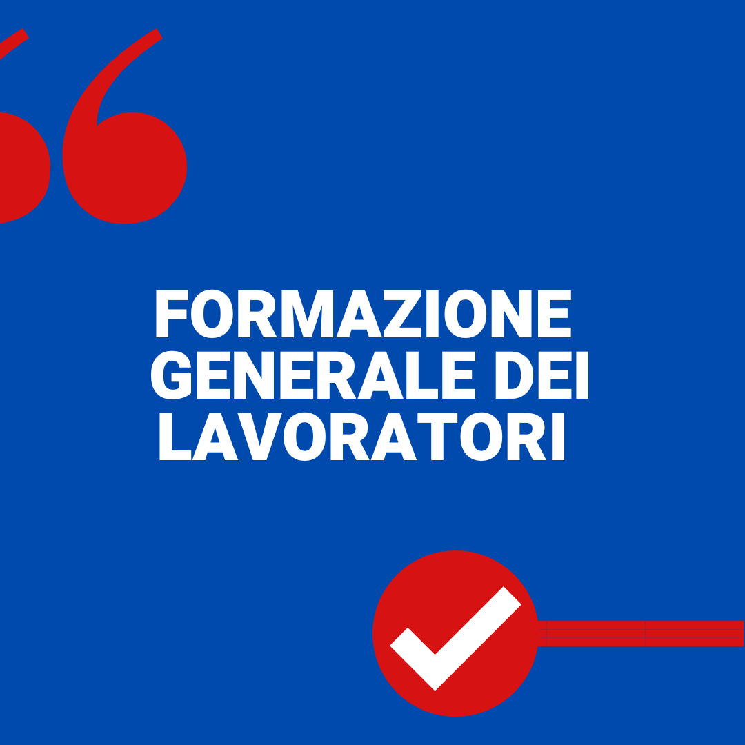 Formazione generale lavoratore (4 ore)