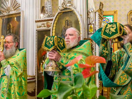 Малый престольный в Рижском Александро-Невском храме. НАГРАЖДЕНИЕ