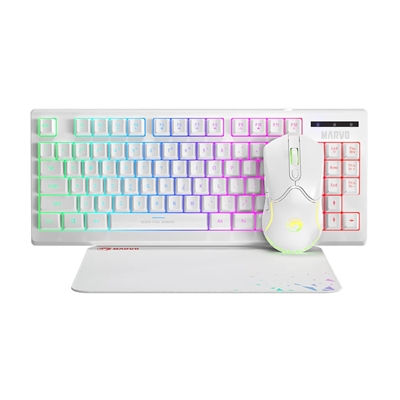 Marvo Scorpion CM310 Loot 30 3 in 1 RGB Wired Gaming UK Layout TKL Keyboard, ...