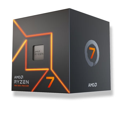 AMD Ryzen 7 7700 with Radeon Graphics, 8 Core Processor, 16 Threads, 3.8GHz u...