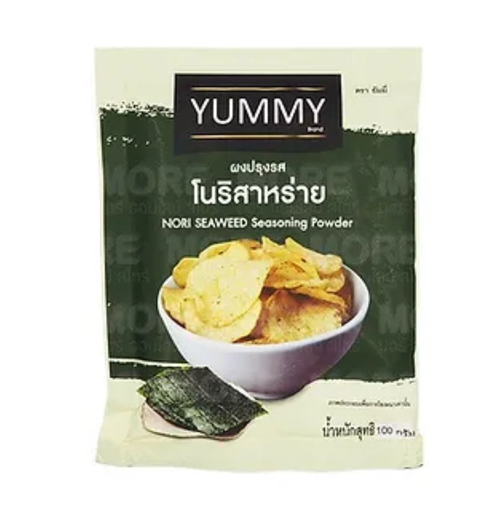 YUMMY Nori Seaweed Seasoning Powder ผงเขย่ารสโนริสาหร่าย 100g