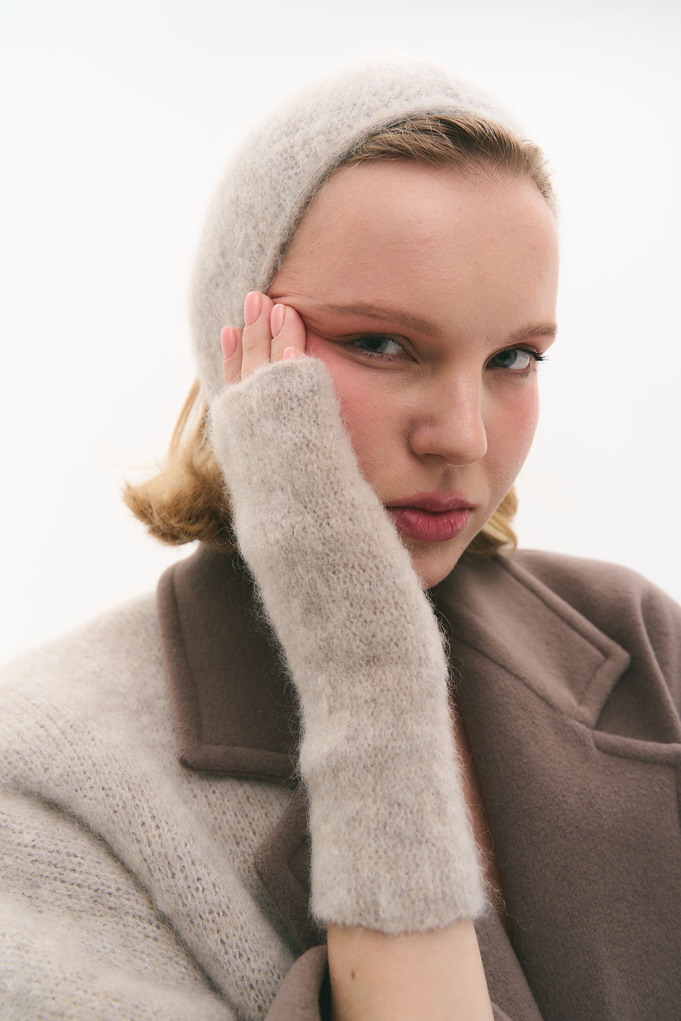 Thumbnail: Knitted cuddle cap