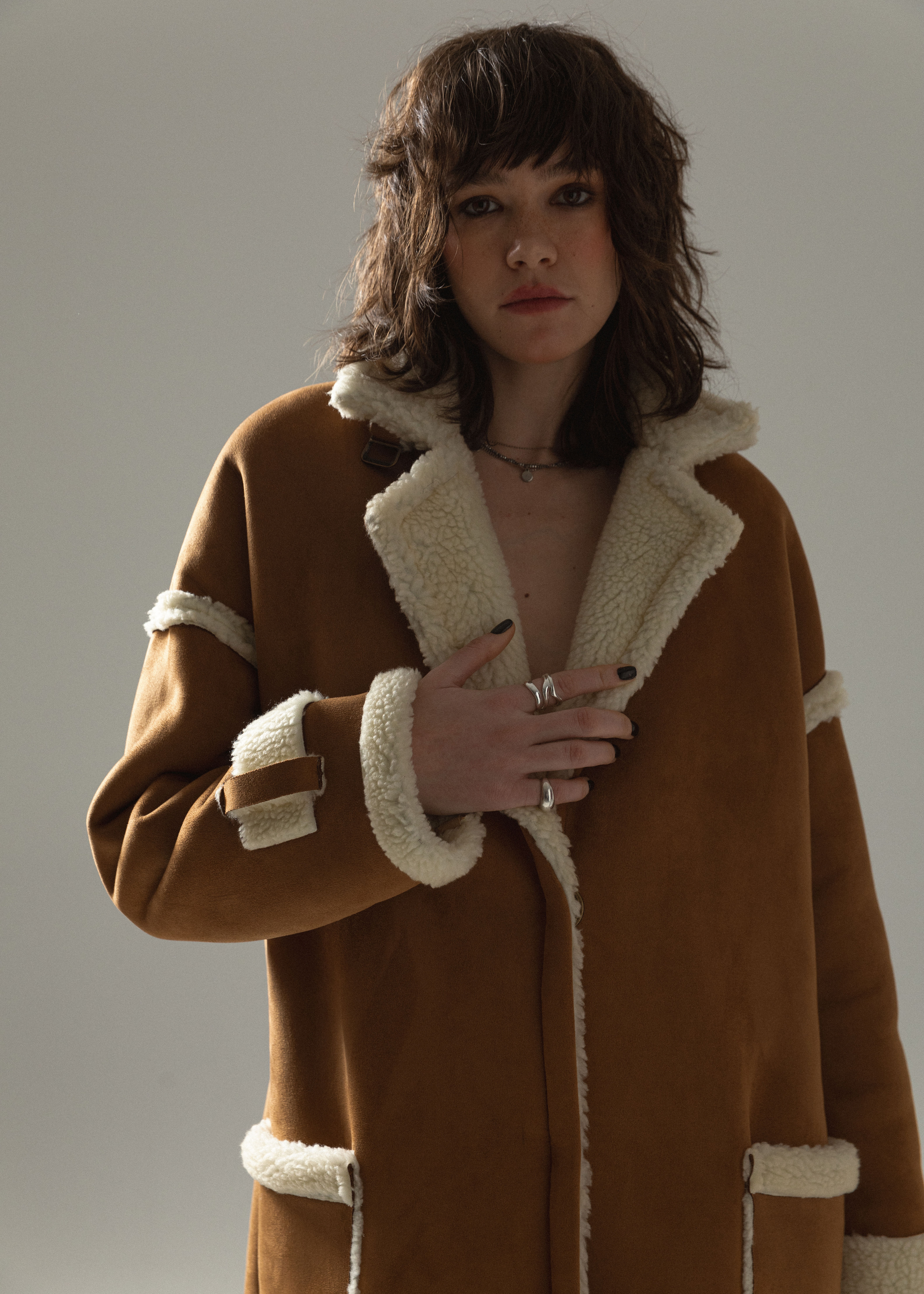 Ranua Brown Coat by WeHeat