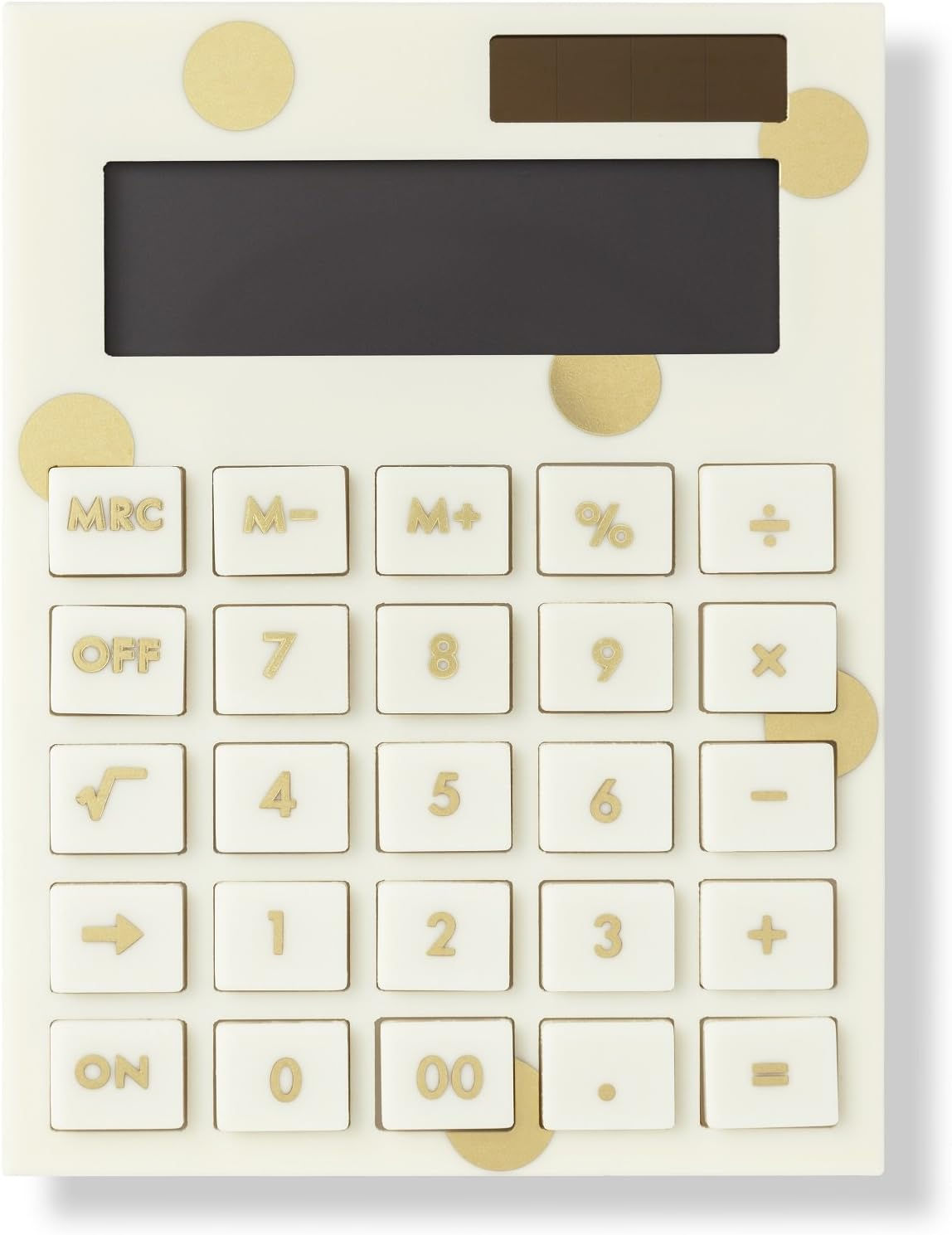 Kate Spade Gold Dot Calculator