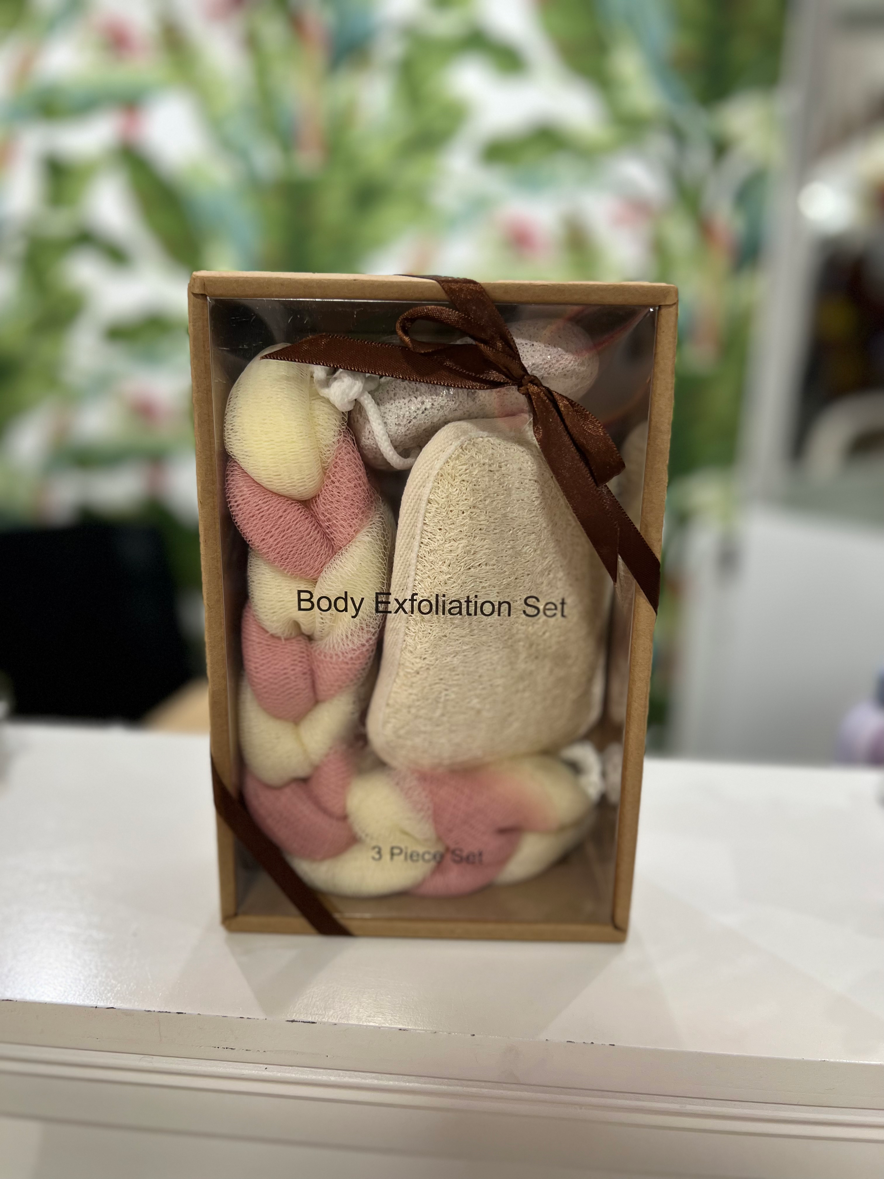 Body Exfoliation Set. 3 Pcs.