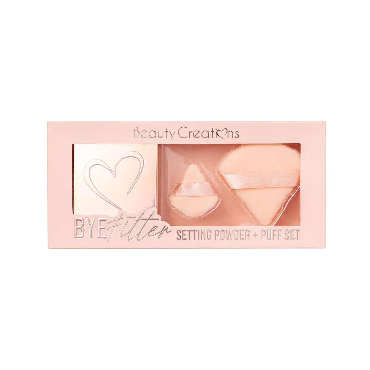 Beauty Creations Bye Fitter Setting Powder + Puff Set