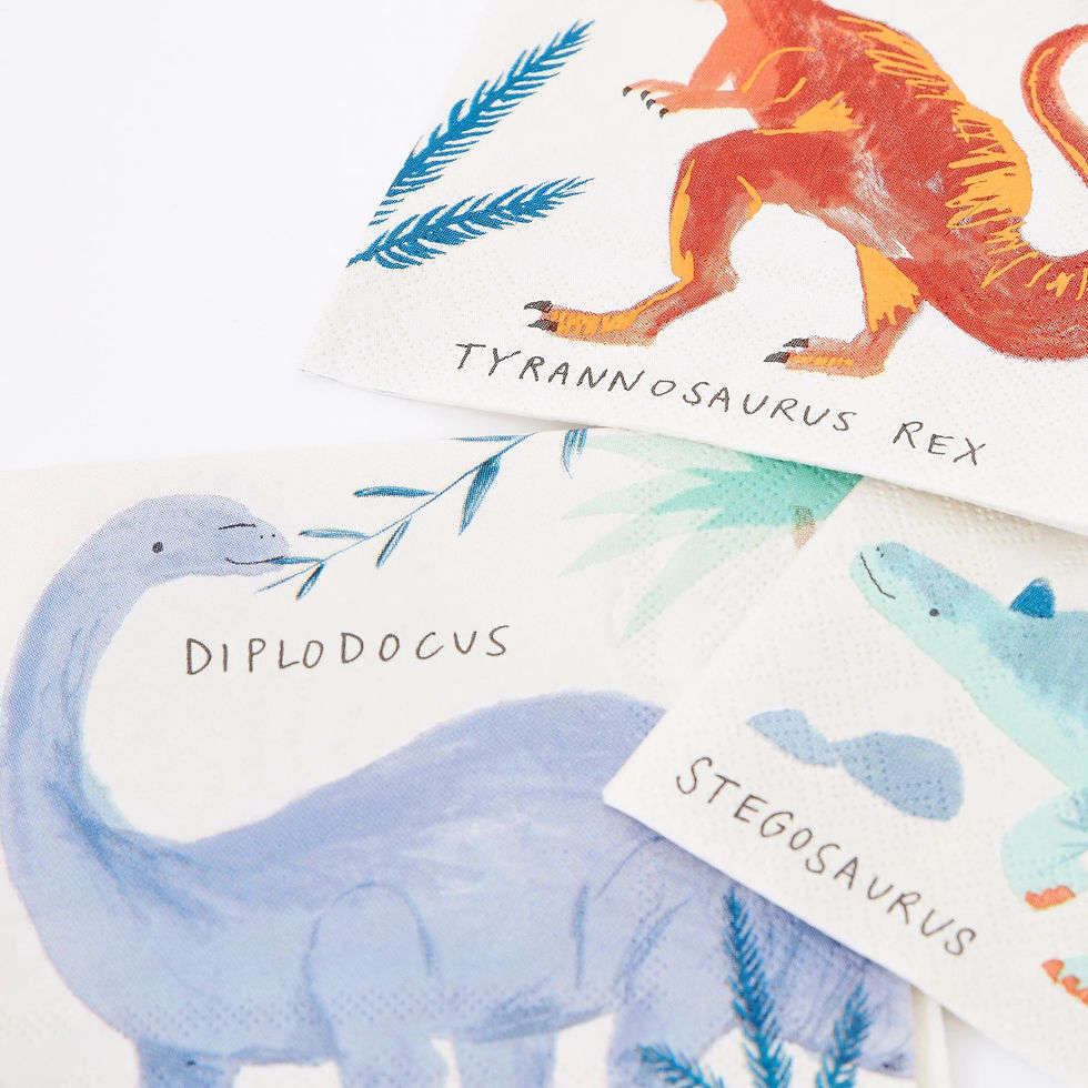 Miniatura: Dinosaur Kingdom Small Napkins