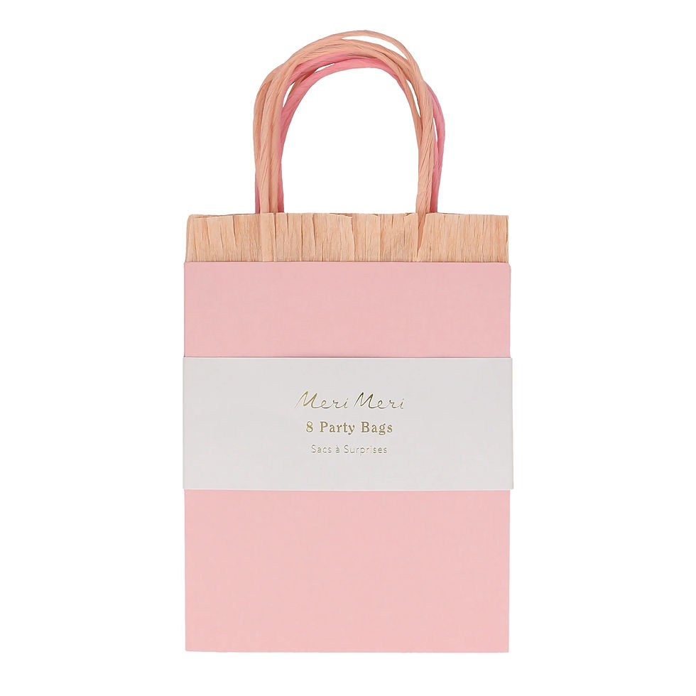 Miniatura: Pink Fringe Party Bags
