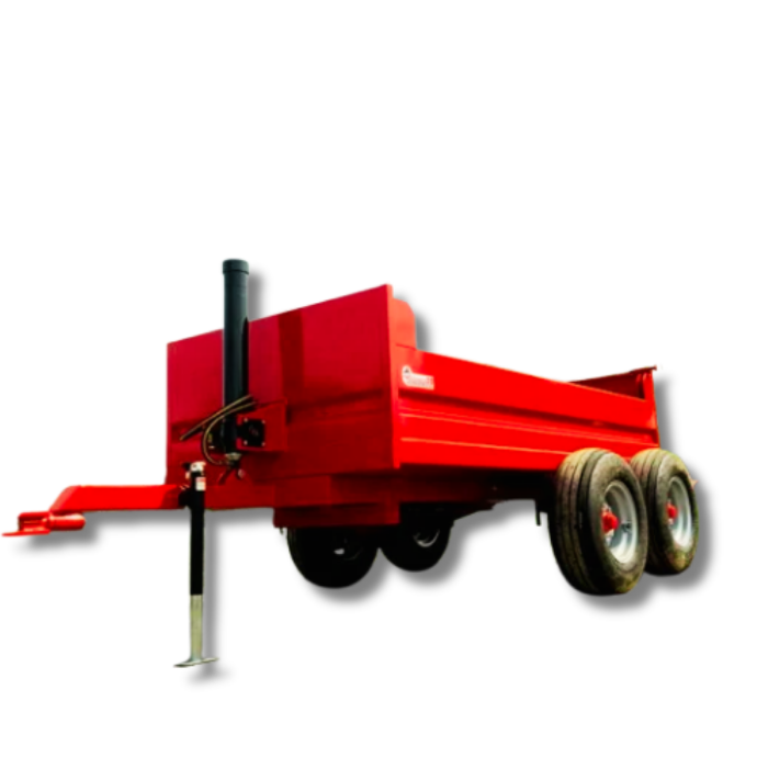 Remorque dompeur 5x10 de 8 tonnes