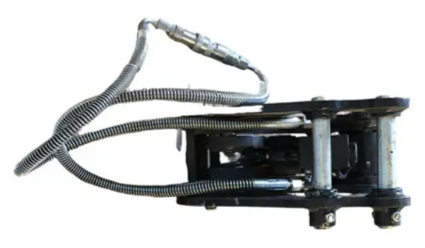 Thumbnail: Coupleur rapide hydraulique RIPPA avec tuyaux inclus