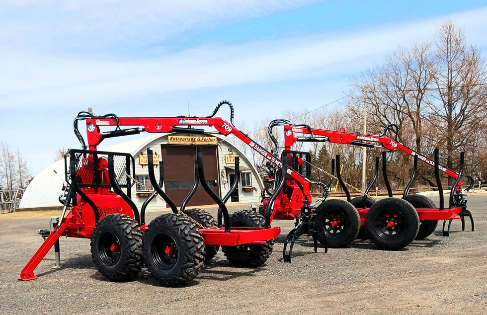 Miniature : log trailer atv grappin