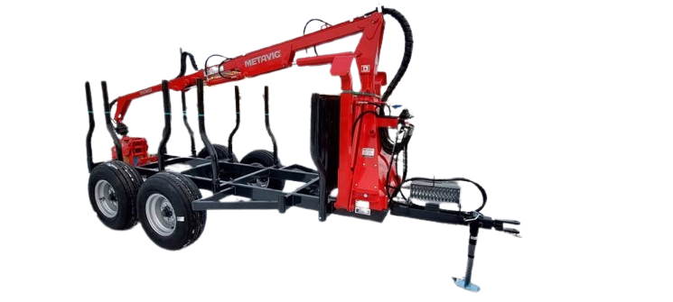 chargeuse a bois tracteur 13 pieds metavic m13