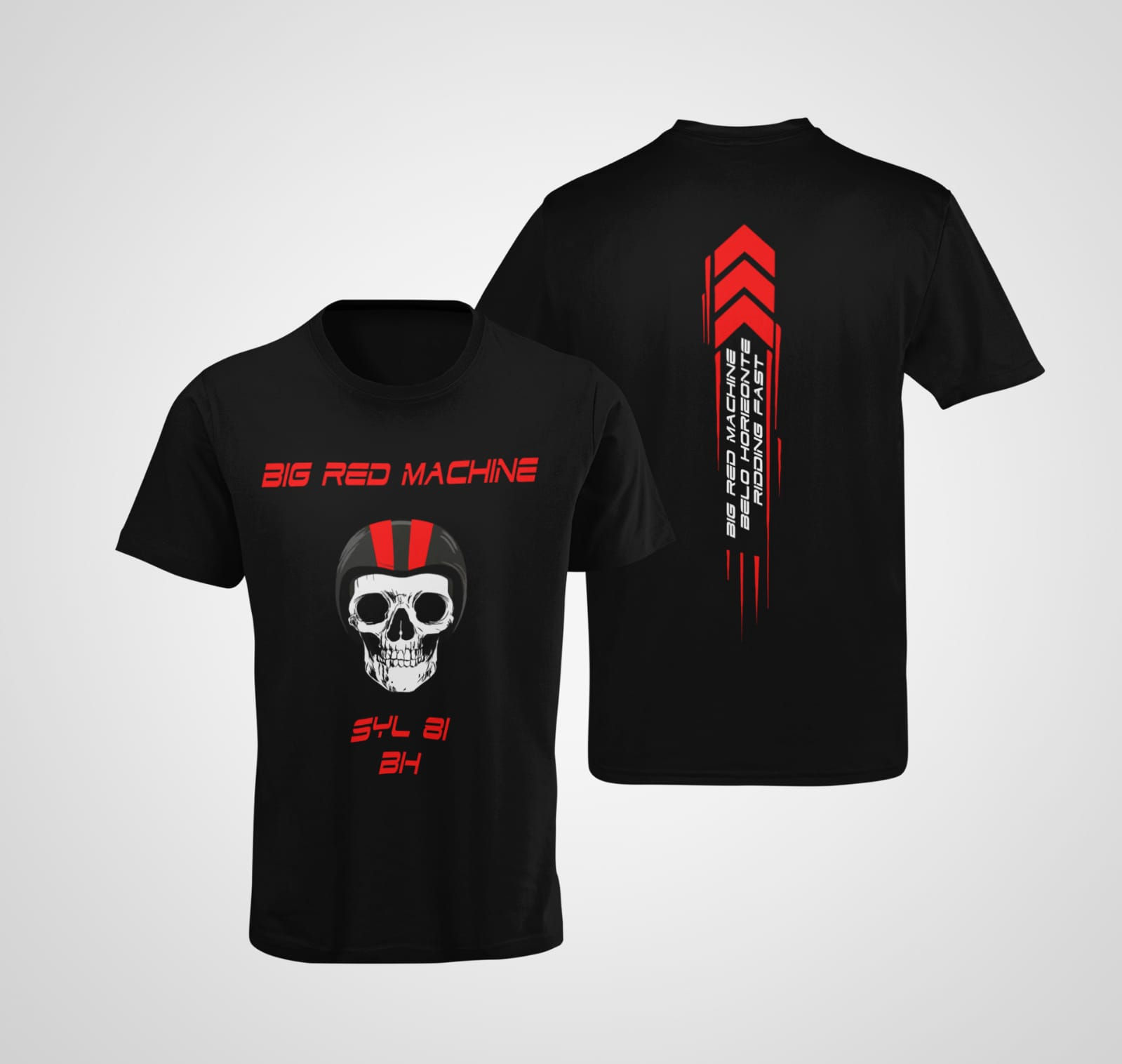 T-shirt  Caveira Style preta