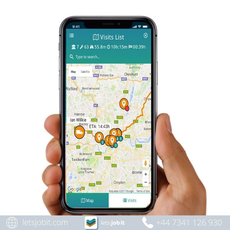 Advantages of using Delivery route planner app iPhone