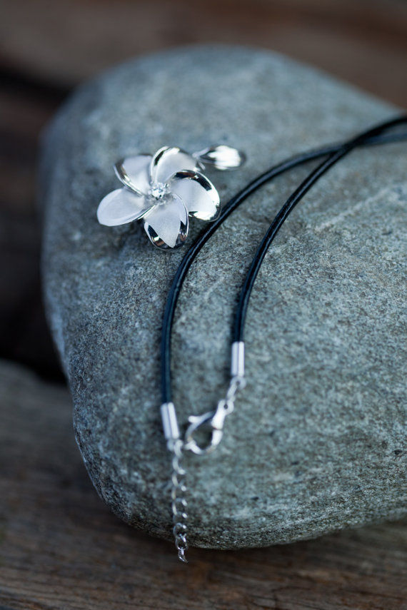 Thumbnail: Sterling Silver Aromatherapy Pendant Necklace