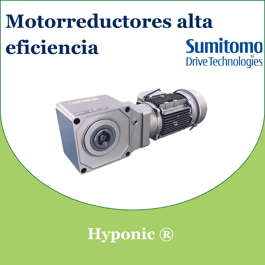 Motorreductores alta eficiencia