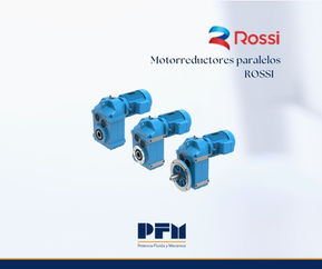 Motorreductores paralelos ROSSI  