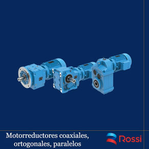 Motorreductores Rossi coaxiales, ortogonales y paralelos