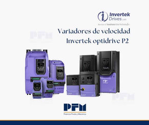 Variadores de velocidad Invertek optidrive P2