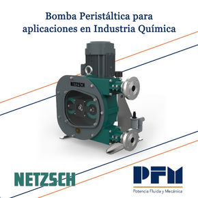 Bombas dosificadoras para la industria química