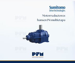 Motorreductores hansen P4 multietapa